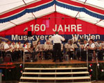 Bezirksmusikfest Musikverein Dossenbach