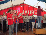 Jugendorchestertreffen Abschlusmarsch aller Jugenkapellen