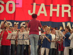 Jugendorchestertreffen Abschlusmarsch aller Jugenkapellen